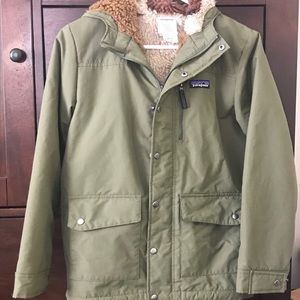 Patagonia Winter Coat - olive green- Gently Used